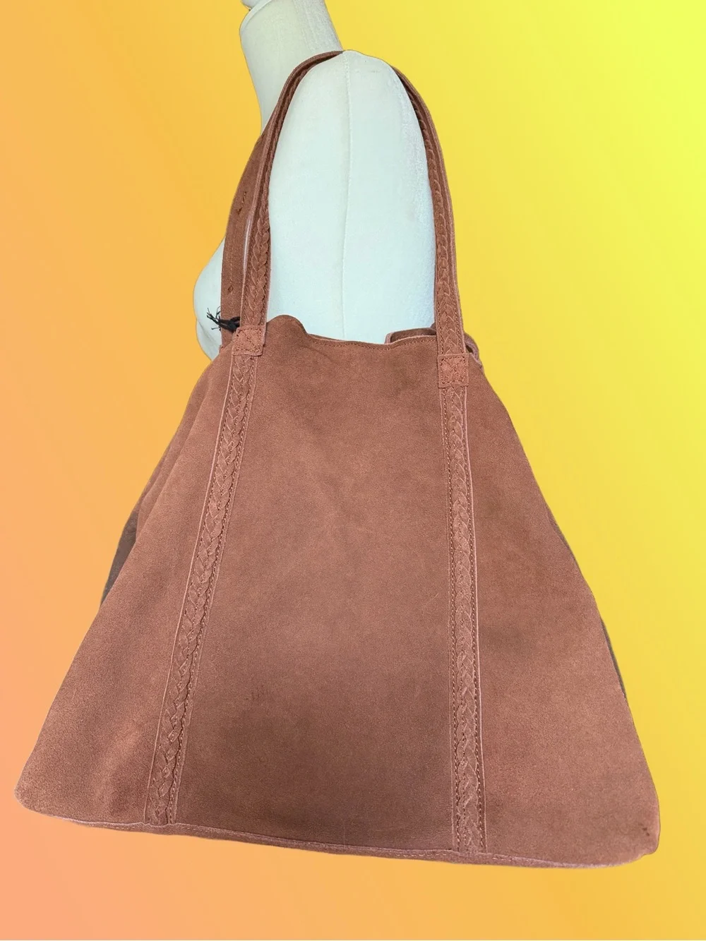 Moda Luxe Hobo Bag in Brown Ombré- Brand New w/Tags